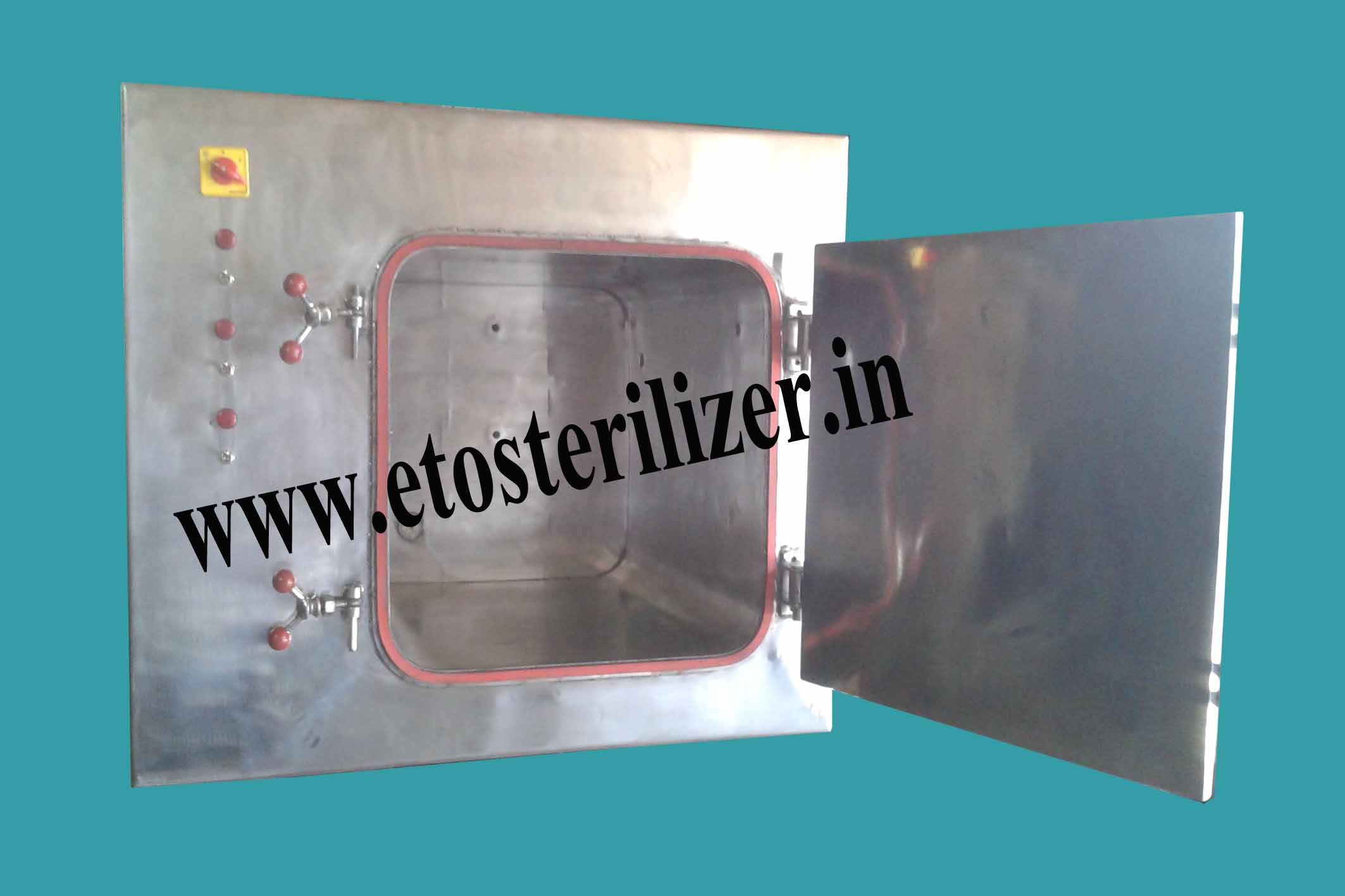 ethylene oxide gas sterilizer, e.t.o sterilizer, eto sterilizer, eto sterilizer for catheter, syringes, eto sterilizer delhi, UP, Hyderabad, Tamilnadu, eto sterilizer for surgical latex gloves