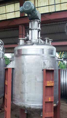 jacketed reaction vessel