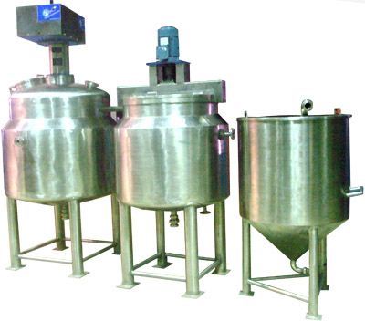 Cosmetic Cream Lotion Ointment Mixing Tanks